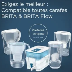 BRITA Aluna Kalender Vit Vattenfilterkanna - 2,4 l kapacitet inklusive 1,4 l filtrerat vatten - 3 Maxtra Pro Allt-i-1-filter ingår Best