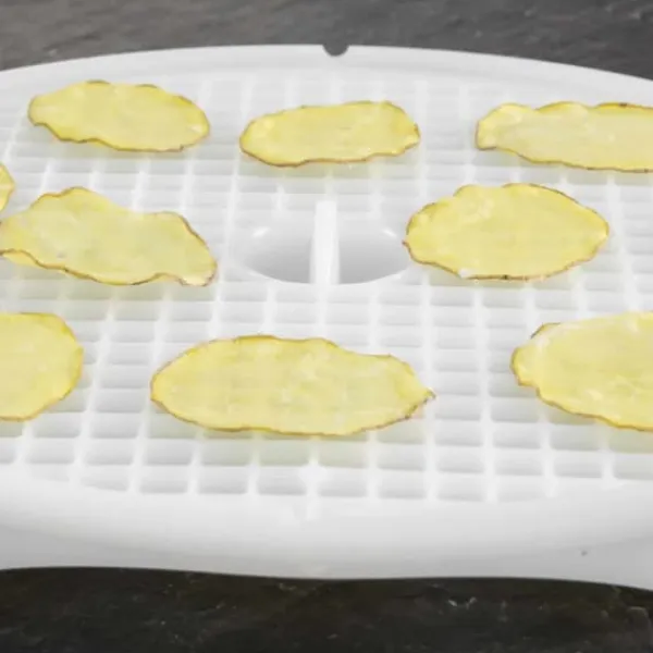Börner Crispymaker Sæt med 1, kaloriefattige kartoffelchips, rødbedechips, grøntsagschips, gulerodschips, æblechips, vegansk, fedtfri, bacon mikroovn | CDON Sale