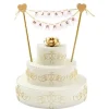 Bryllup Just Married kagedekoration 25 cm