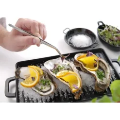 Buet pincet til dekoration af mad, der drejer 160 mm Hendi 680070 Clearance