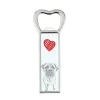 Bullmastiff, Bulmastiff - flaskeåbner med en hund, personlig køleskabsåbner, unik gave til en mand fra Art-Dog Outlet
