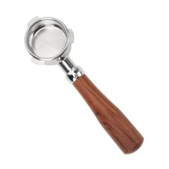Bundløs portafilter i rustfrit stål, håndholdt, nøgen portafilter til Breville 8-serie kaffemaskine, 54 mm E-cirkulært mønster, siamesisk palisander | CDON Hot