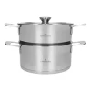 Madlavningsmaskiner>Caldo Zwieger 22 cm gryde med låg og damper