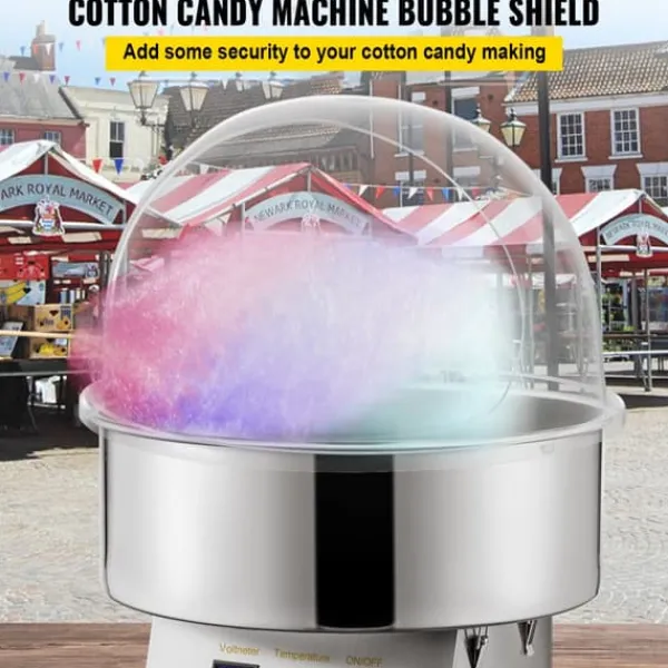 Maskiner Til Candyfloss>Candyflossmaskine Dække, Klar Synlighed, Nem Installation