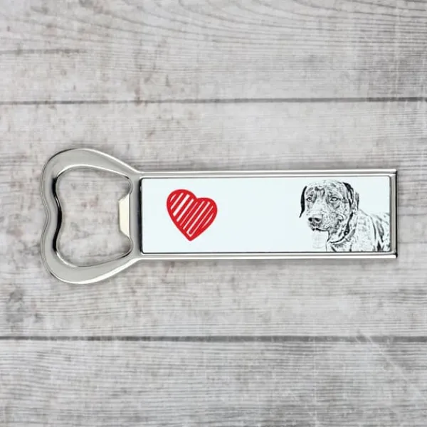 Cocktailshakers & Drinkudstyr>Catahoula Leopard Dog - flaskeåbner med en hund, personlig køleskabsåbner, unik gave til en mand fra Art-Dog