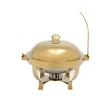 Chafing Dish, Rustfrit Stål Konstruktion, 8 Liter Kapacitet, 23,5 x 14,5 x 12 tommer Dimensioner, Buffet Serverings Kompatibilitet, Anti-Skold Håndtag | CDON Online