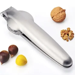 Chestnut Cracker Clip rustfrit stål krydsform Ubesværet betjening Møtrikåbner med pick til hjemmekøkken camping Sale