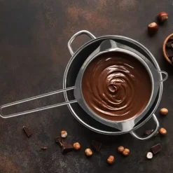 Chokolade- og voksskål, stål, 250 ml Sale