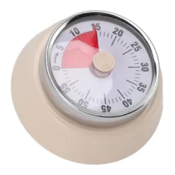 Cirkulær 60-minutters magnetisk visuel nedtællingstimer - ideel til lærere, klasseværelser, børn, lektier, læsning, voksne, madlavning, kontor, fitne | CDON Outlet