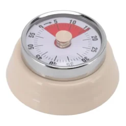 Cirkulær 60-minutters magnetisk visuel nedtællingstimer - ideel til lærere, klasseværelser, børn, lektier, læsning, voksne, madlavning, kontor, fitne | CDON Outlet