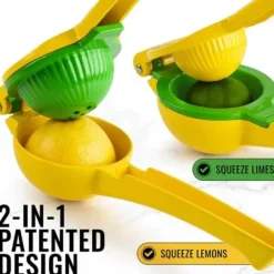 Citruspresse Rustfrit Stål Gul Outlet