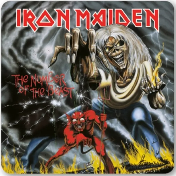 Coaster: Iron Maiden - Number Of The Beast