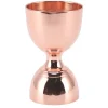 Cocktailshakers & Drinkudstyr>Cocktail Jigger i rustfrit stål - 30/60 ml måling, holdbar og præcis - Rosaguld