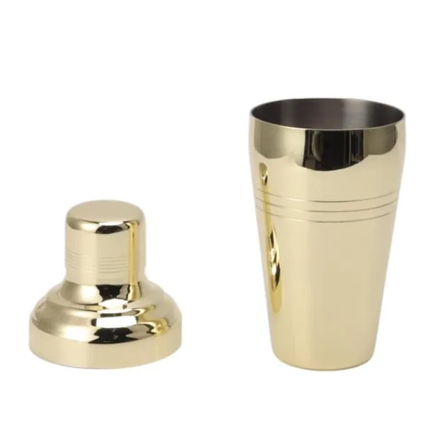 Cocktailshakers & Drinkudstyr>Cocktailshaker i rustfrit stål - 510 ml guldbar værktøjssæt til hjemmebartending