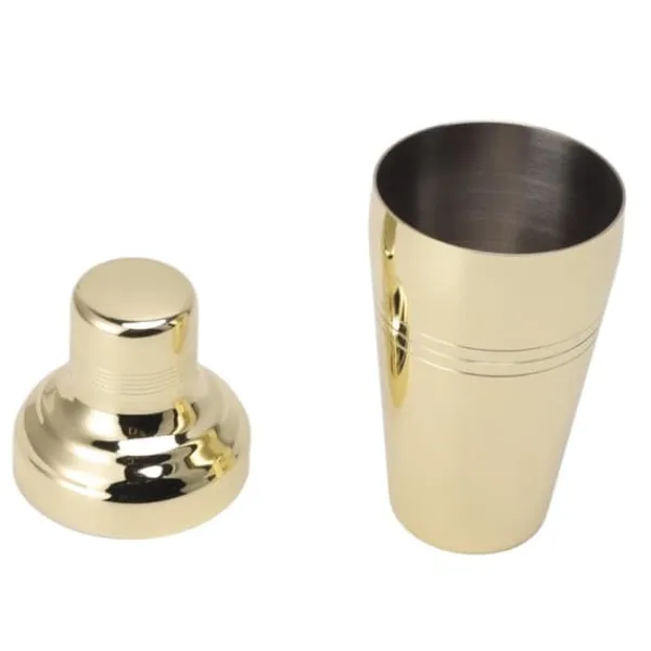 Cocktailshakers & Drinkudstyr>Cocktailshaker i rustfrit stål - 510 ml guldbar værktøjssæt til hjemmebartending