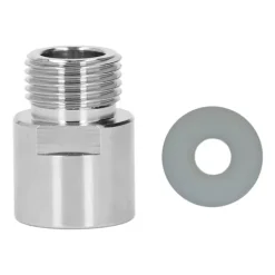 CO2-cylinderadapter: Indvendig gevind TR21-4 til udvendig gevind CGA320 Outlet