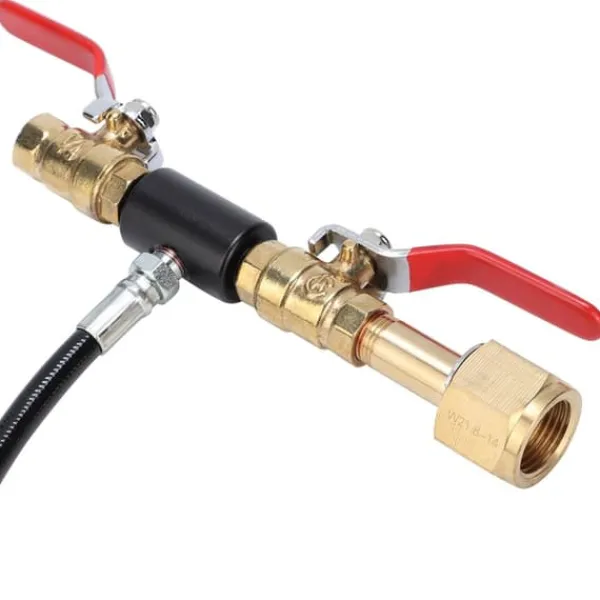 CO2-cylinderpåfyldningsadapter med 91 cm slange til sodavandspåfyldning EU W21.8‑14 gevind Best
