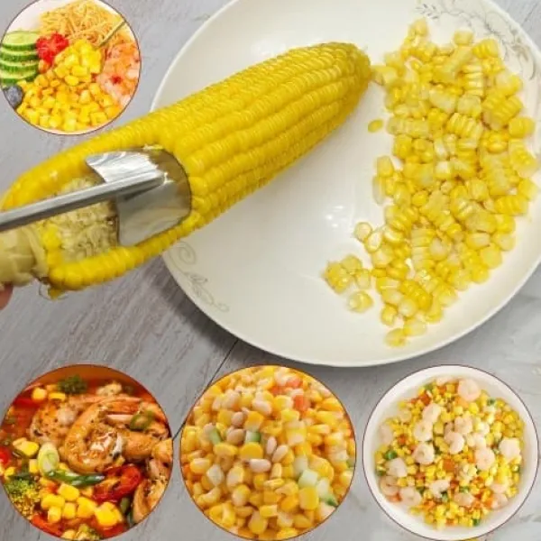 Skeer & Skovle>Corn Cob Husker Manuel Corn Stripper Skovl Corn Cob Skræller