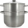 Madlavningsmaskiner>Couscoussier - MENASTYL - 4615450 - Rustfrit stål - 10 liter - Velegnet til alle varmekilder inklusive induktion