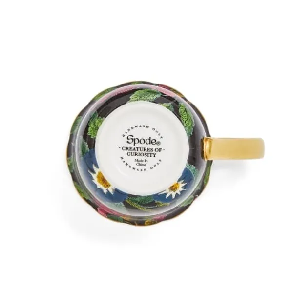Kaffe- & Teservicer>Creatures of Curiosity Black Teacup 34cl - Spode