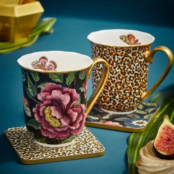 Kaffe- & Teservicer>Creatures of Curiosity Black Teacup 34cl - Spode