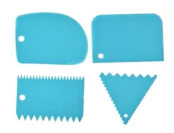 Køkkenskrabere>CREMESPATULA SKRABBER SPATULA PAKKE 4 STK