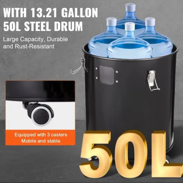 Cyclone støvudskiller 4", tankstøvsugerseparator til 50L tank, effektiv støvopsamling, høj kapacitet Sale