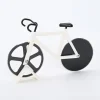 Pizzaskærere>Cykel Form Design Pizza Skærer Køkkenredskab PP + Rustfrit Stål Pizza Skæreværktøj