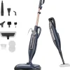 Dampmoppe, Kraftfuld 1300W, 3 Dampindstillinger,sort, EU New