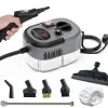 Damprensere>Damprenser - Håndholdt Damprenser - Effekt 2500 W - Højtryk & Høj Temperatur - Damp >30 Minutter - EU-Stik 220 V - Lysegrå
