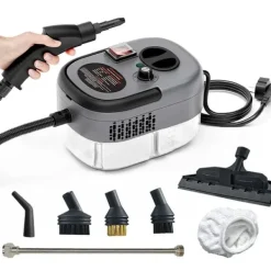 Damprenser, Høj Temperatur Ydeevne, Alsidig Rengøring,Grå, 220 V, EU Discount