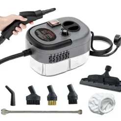 Damprenser, 2500W Effekt, Højtemperatur Rengøring,EU, 220 V, Opgraderet Gery Clearance