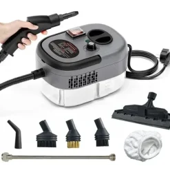 Damprenser, 2500W Effekt, Højtemperatur Rengøring,EU, 220 V, Opgraderet Gery Clearance