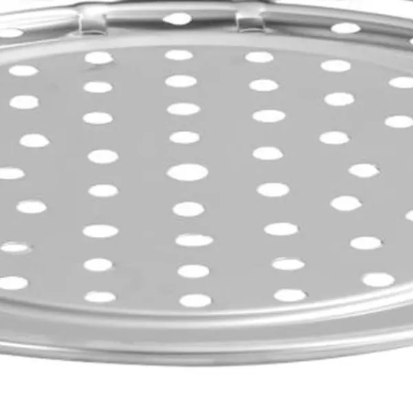 Damprist med aftageligt ben Dampbakke i rustfrit stål Brødrist til madlavning Køkkenredskab 24 cm Discount