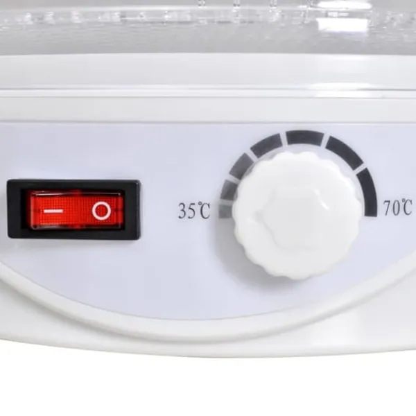 Dehydratorer - Living fødevaredehydrator rund 250 W 6 bakker Best