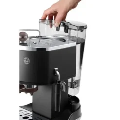 DELONGHI ECOV 310.BK Classic Icona Vintage Espressomaskin - Svartbrun Discount