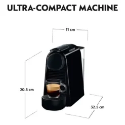 DeLonghi Nespresso Essenza Mini EN85, Svart Hot