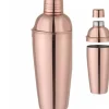 3-delt bartender shaker til drinks og cocktails Cobbler 0,8 l - kobber Sale