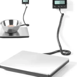 Køkkenvægte>Digital cateringvægt op til 200 kg / 10 g - Hendi 580462