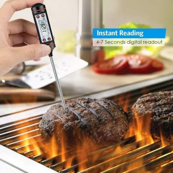 Digital køkkentermometer til mad, grill og væsker stegt termometer Discount