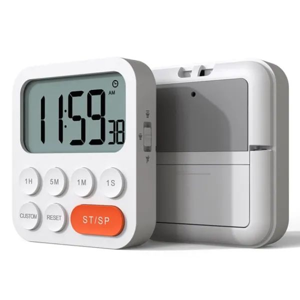 Æggeure>Digital køkkentimer med vækkeur