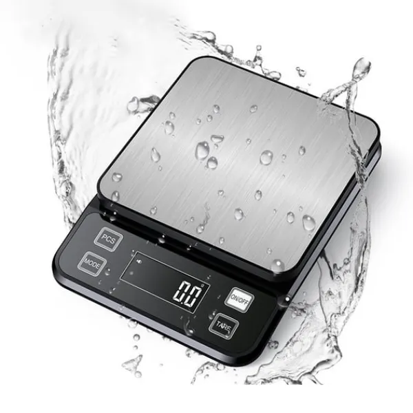 Digital køkkenvægt - Vandtæt og præcis 10kg/0.1g Outlet
