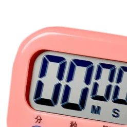 Digital klocka Timer Klassrum Kök Magnetisk stoppur för barn Matlagning Bakning Kokande ägg Sport Rosa Hot