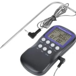 digitalt elektrisk madtermometer til ovn, grill, madlavning, køkkentilbehør New