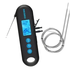 Digitalt kødtermometer, 2 sekunders øjeblikkelig aflæsning, Bluetooth, , 2 External Probes New