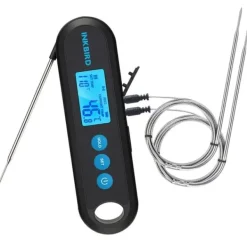 Digitalt kødtermometer, 2 sekunders øjeblikkelig aflæsning, Bluetooth, , 2 External Probes New