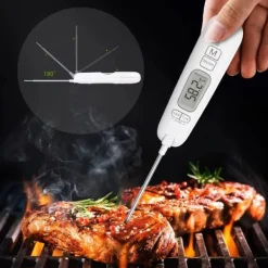 DIGITALT KØKKENTERMOMETER TIL KØD, FISK OG GRILL, LCD