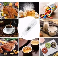 DIGITALT KØKKENTERMOMETER TIL KØD, FISK OG GRILL, LCD