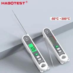DIGITALT KØKKENTERMOMETER TIL TILBEREDNING AF MADEKØD JUSTERBAR -50 +300°C Online