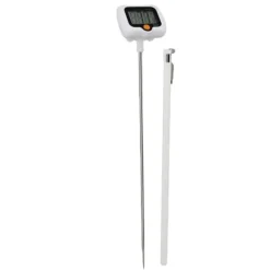 Digitalt sliktermometer med grydeklemme Olietermometer i rustfrit stål med 180 graders roterende sonde til grillning Frituresteg BBQ Madlavning Hvid | CDON Outlet